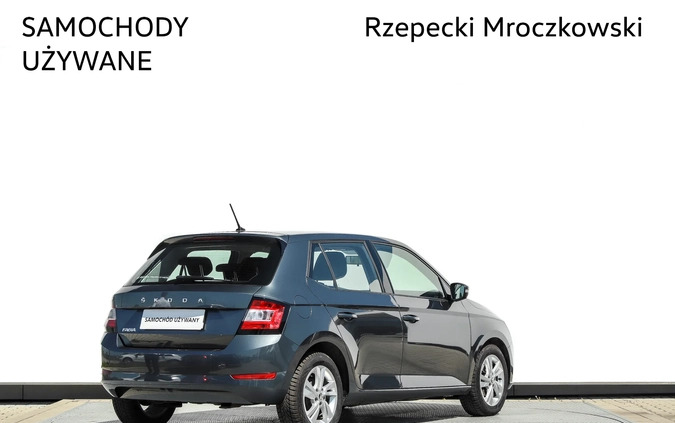 Skoda Fabia cena 55200 przebieg: 67998, rok produkcji 2021 z Krzanowice małe 154